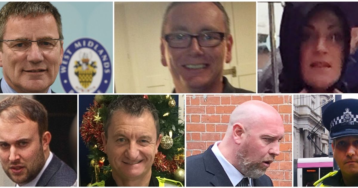 List of Sacked Police Officers Uk