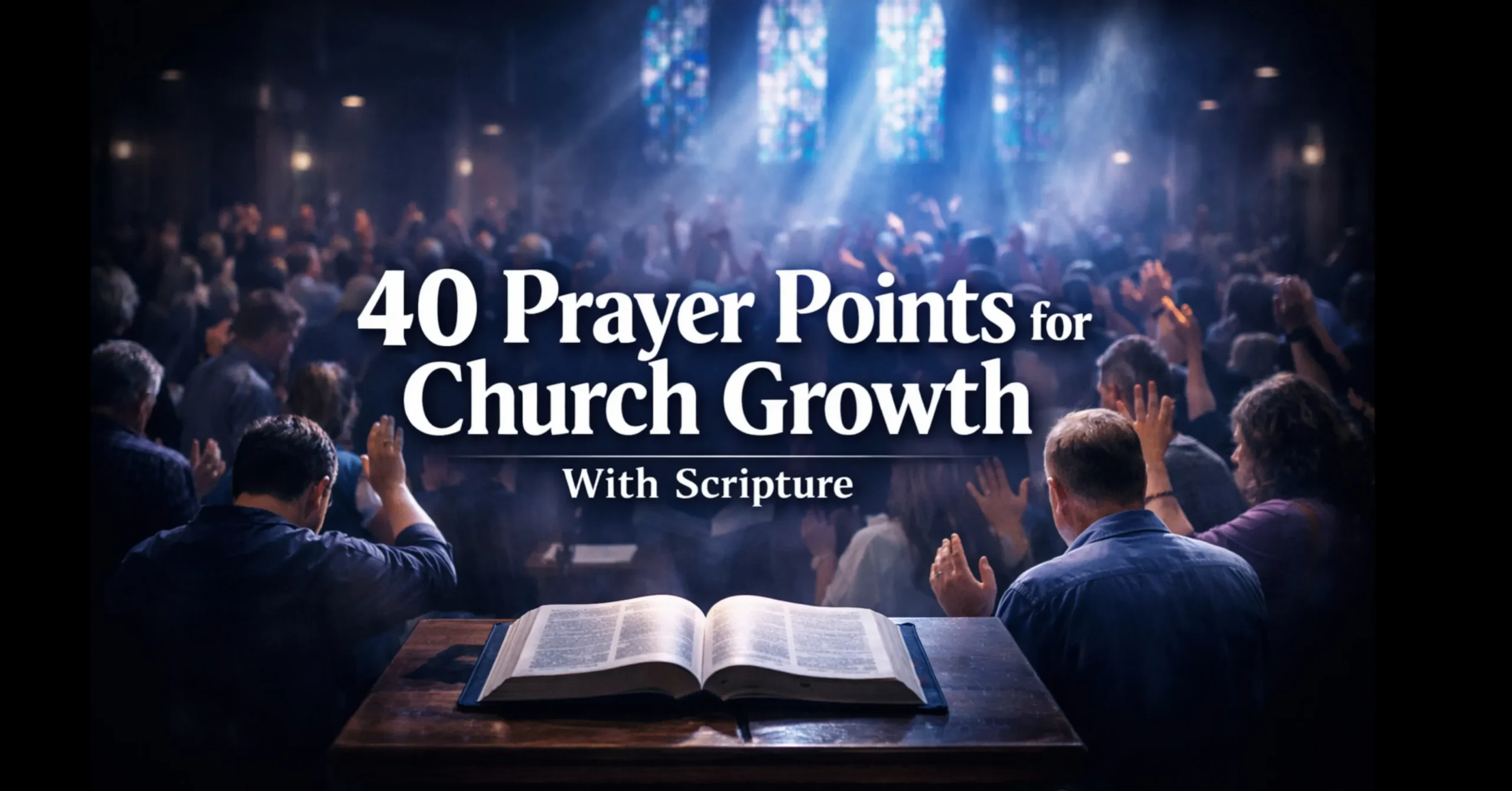 Prayer Point for the Church with Scriptures
