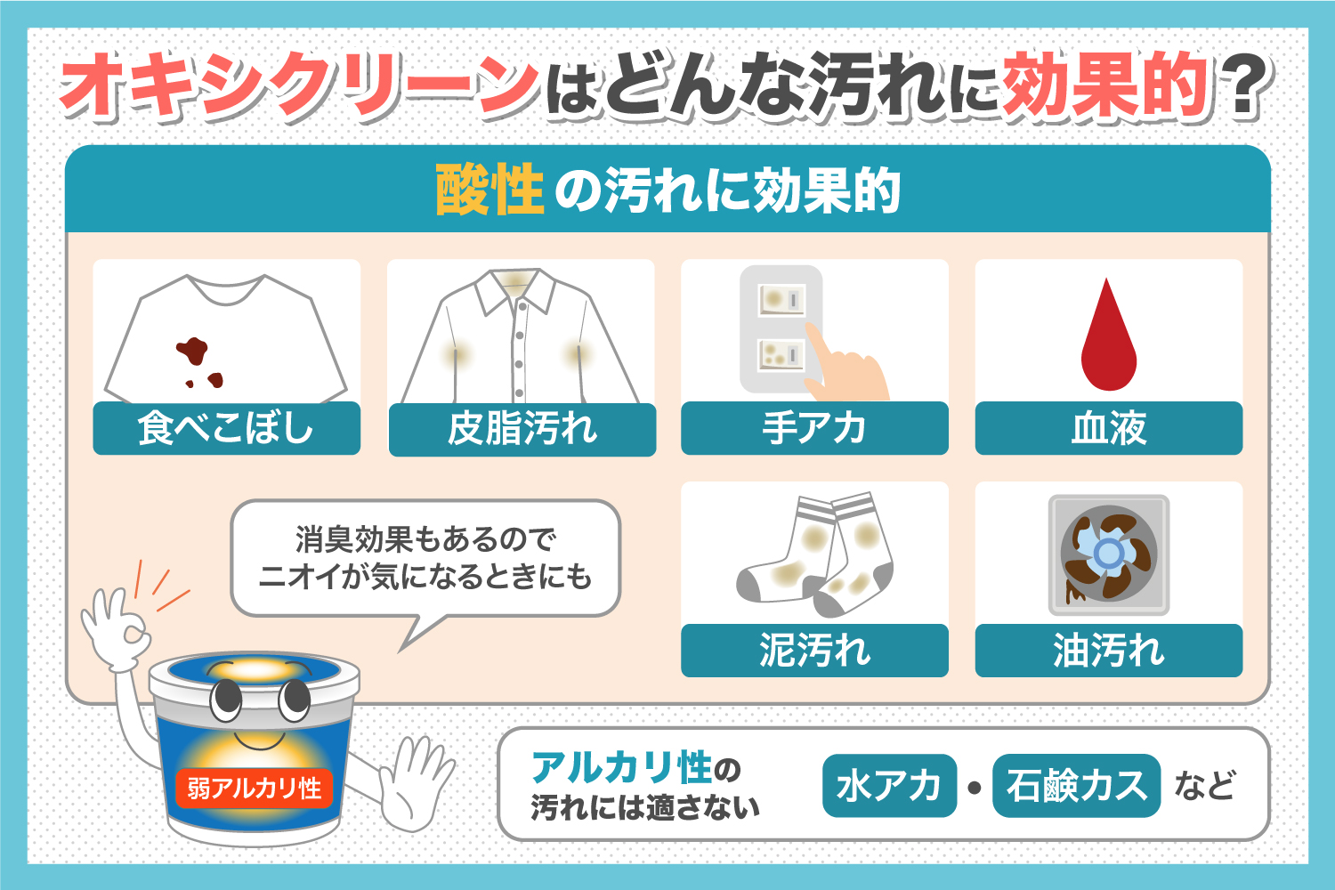 オキシクリーンの使い方決定版！効果が激変する温度と黄金比の秘密