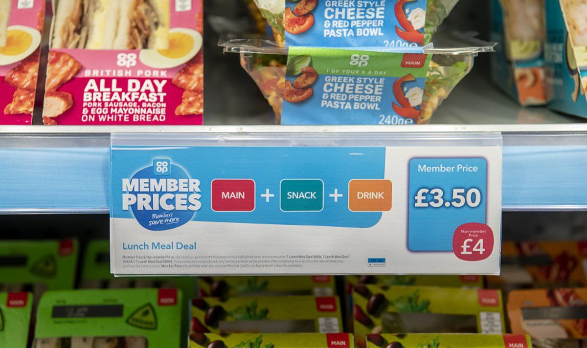 How Much Is Co Op Meal Deal