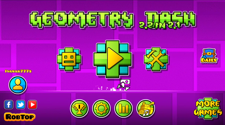 Rx Games Geometry Dash 2.2 Download