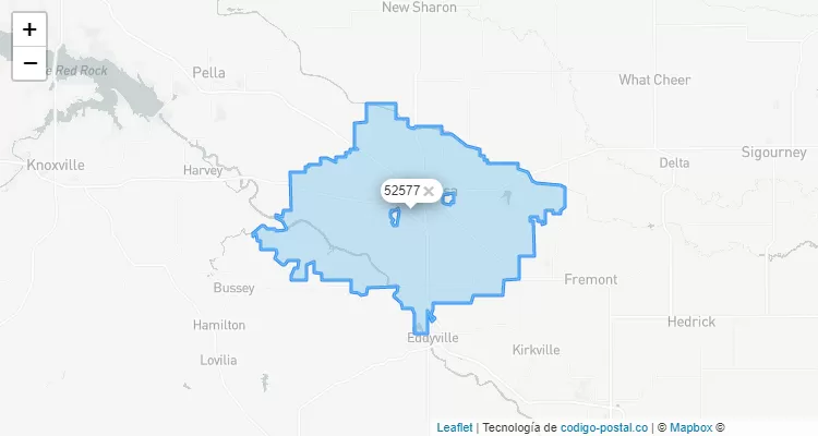 Oskaloosa Iowa Zip Code