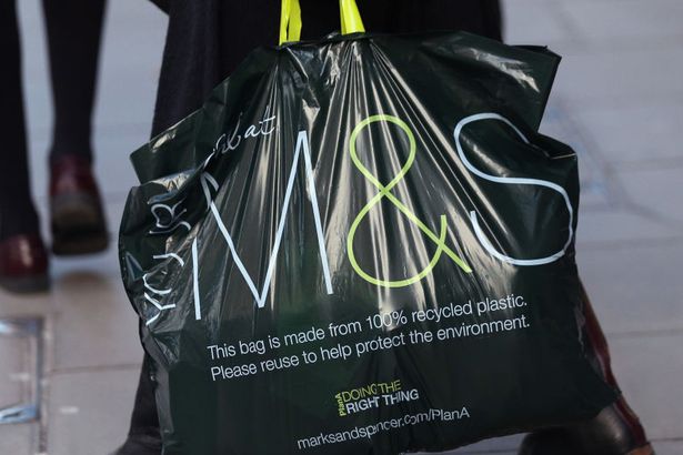 M and S Reusable Shopping Bags