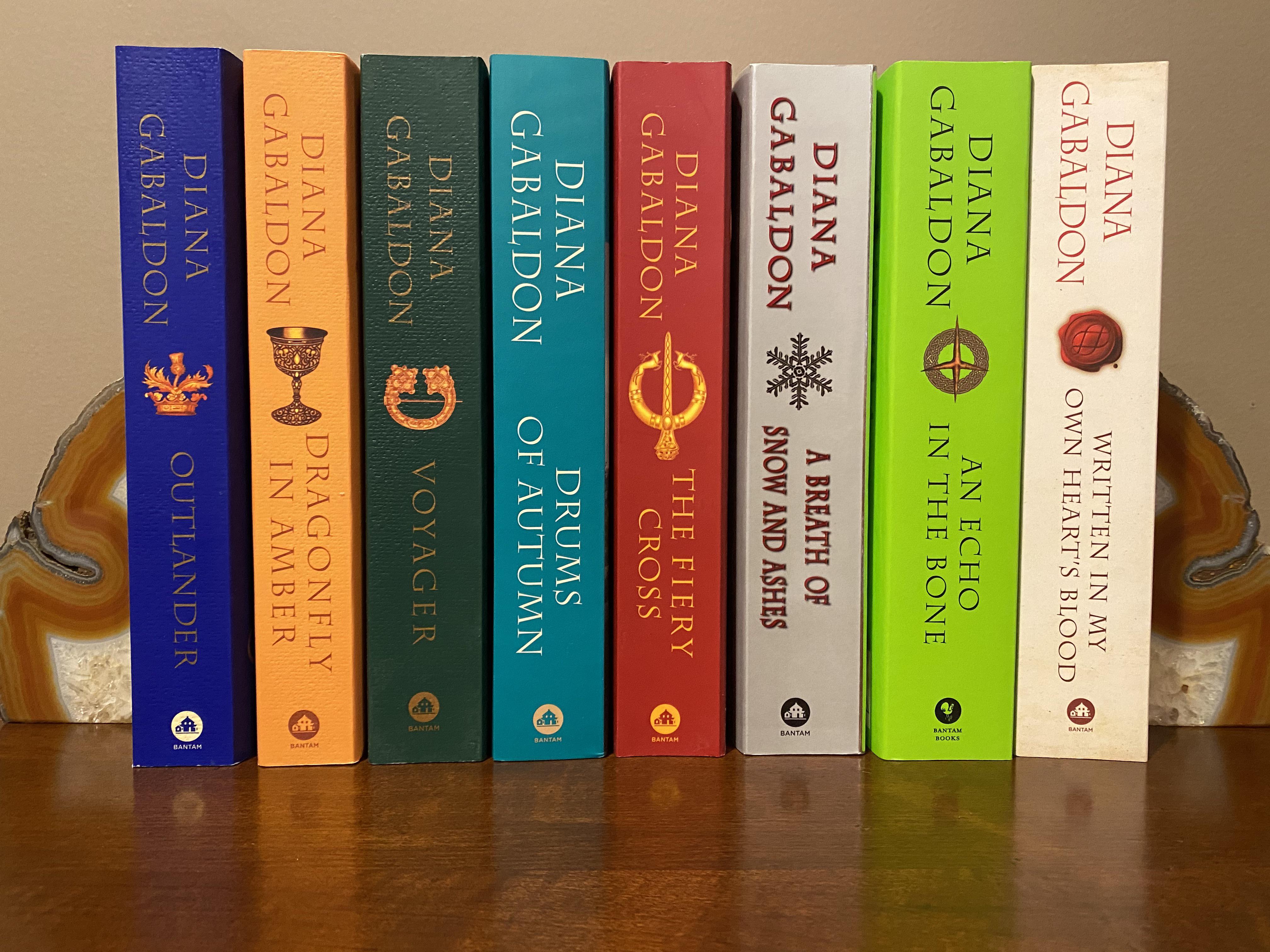 Order of Outlander Books by Diana Gabaldon