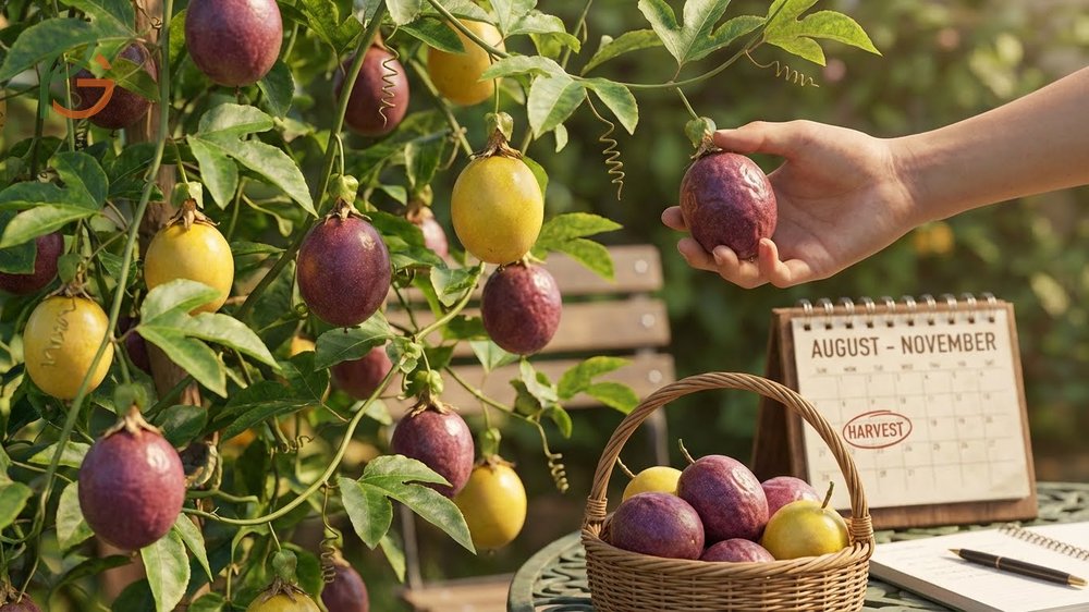 Passion Fruit When to Pick