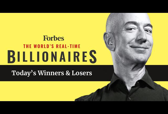 Forbes Real Time Billionaires