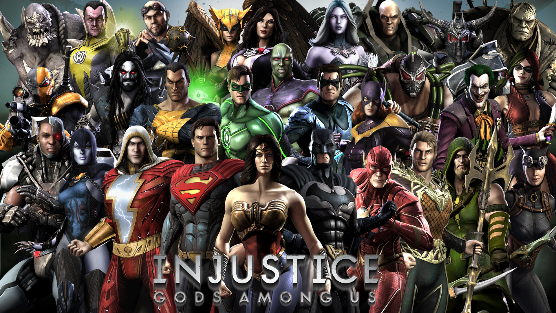 All Characters Injustice Gods Among Us