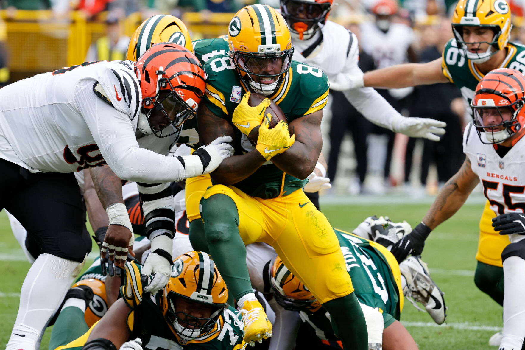 Starting Packers Running Back