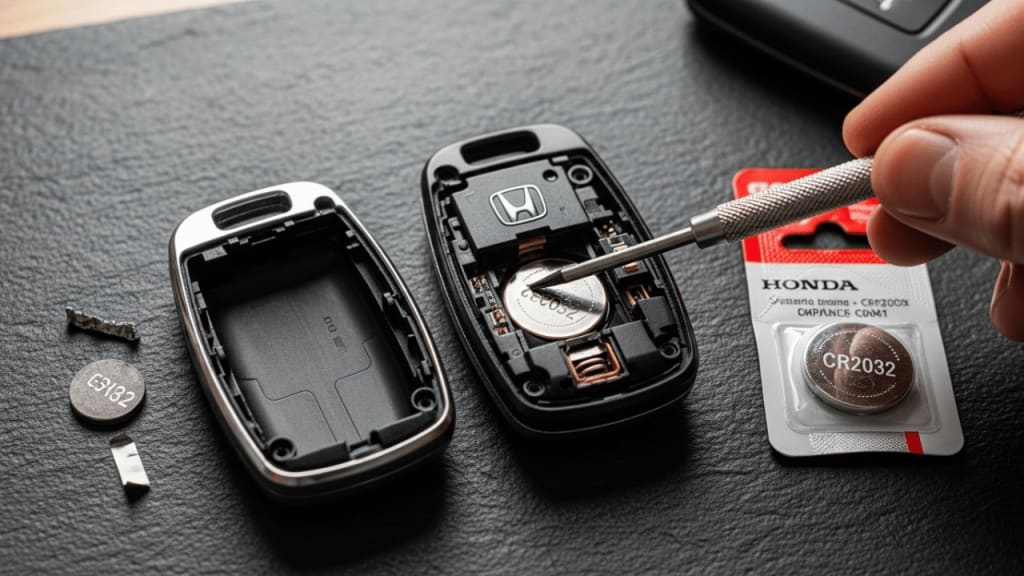 2026 Honda Civic Key Fob Battery Replacement