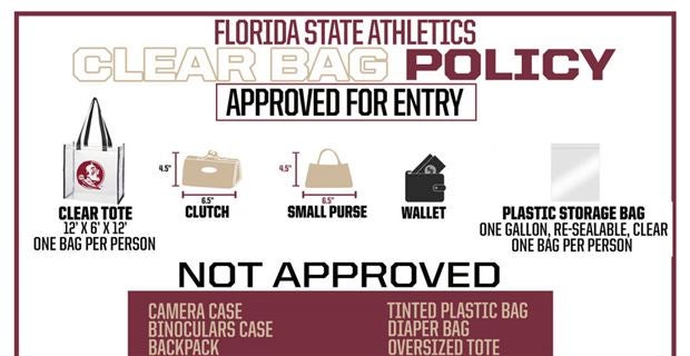 Fsu Clear Bag Policy 2026