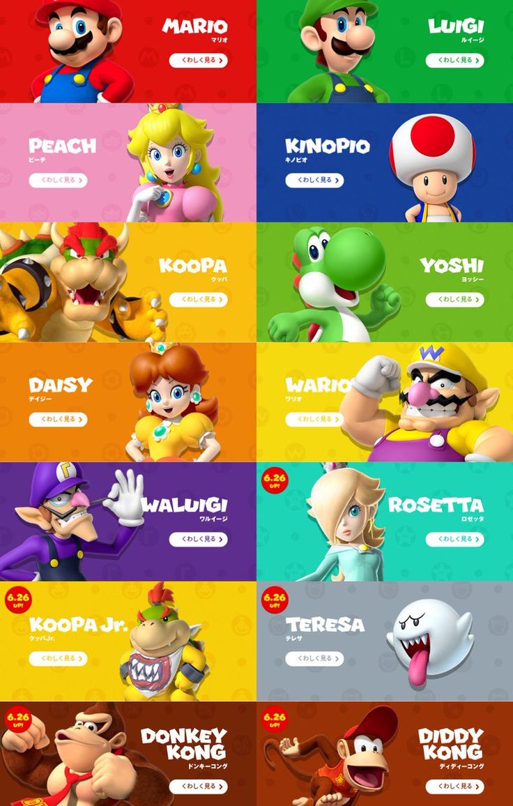 マリオキャラクター一覧徹底解説！主要人物から意外な公式真相まで全網羅
