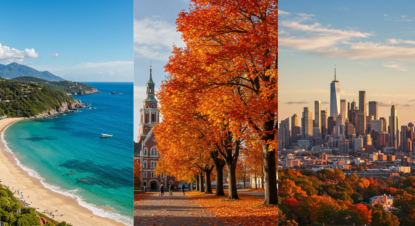 Places to Go in November Hot