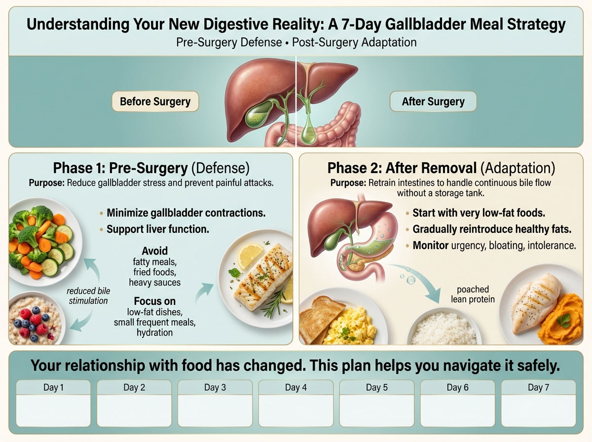 What Food to Eat After Gallbladder Surgery Food List