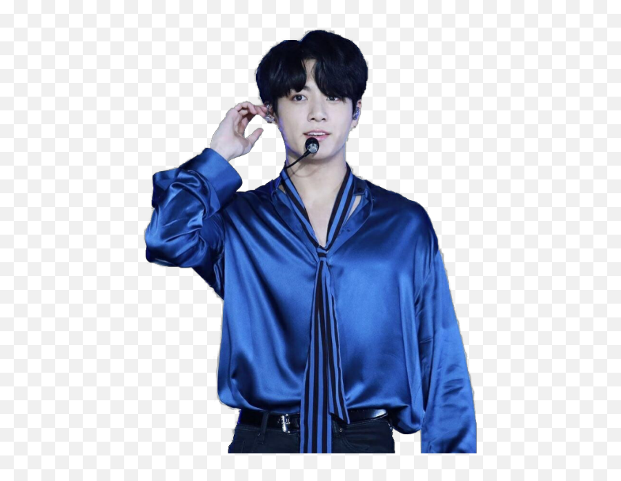 Jungkook in a Silk Shirt