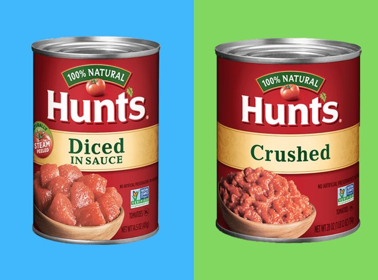 Crushed Tomatoes vs Diced Tomatoes