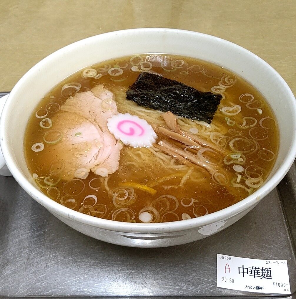 大宮大勝軒の魅力を徹底解剖！永福町系の熱々煮干しと驚異の麺量