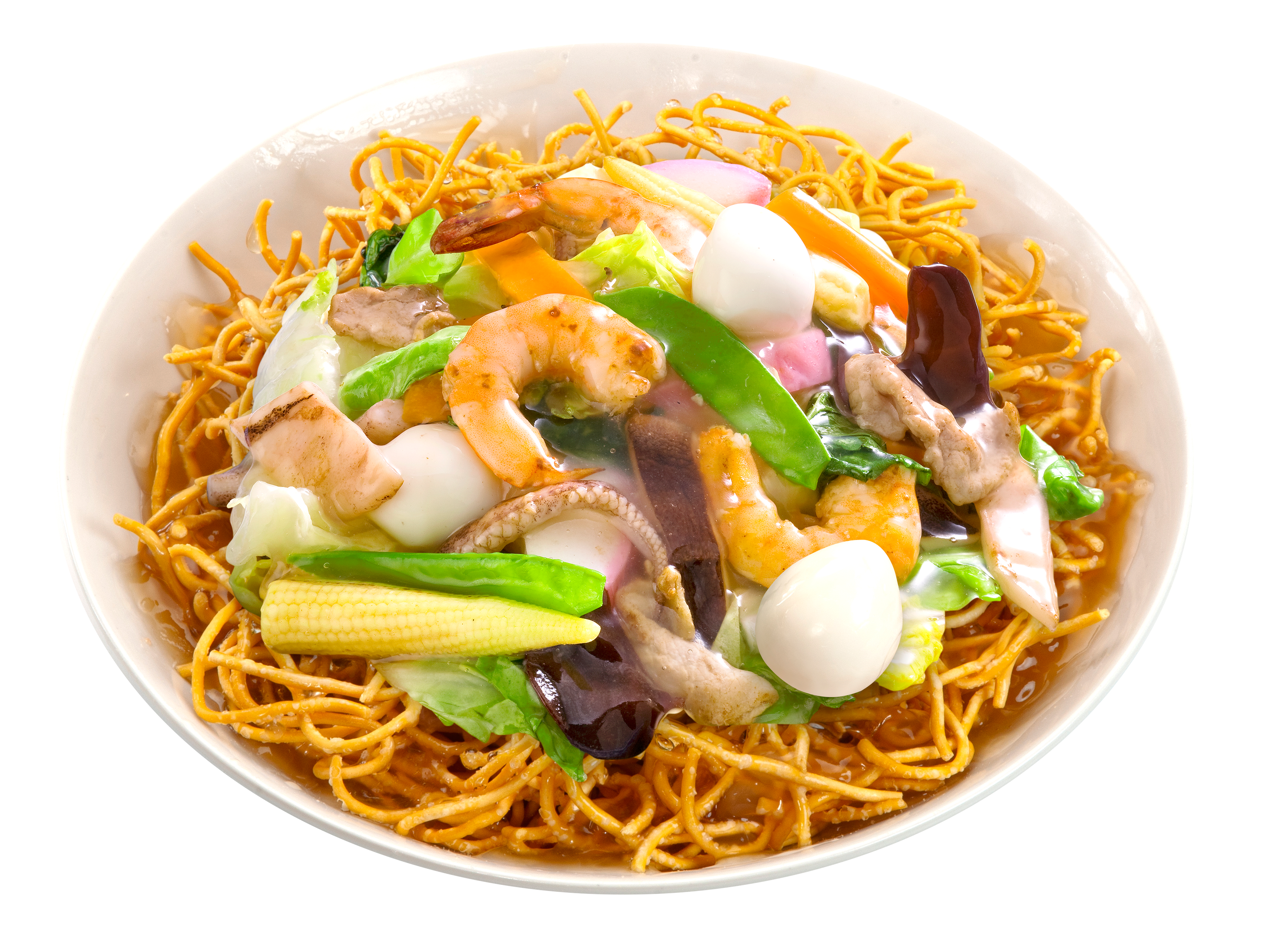 かた焼きそばと皿うどんの違いは？極上あんの黄金比とパリパリ麺の秘訣