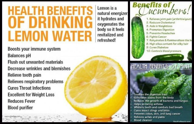 What Are the Benefits of Drinking Lemon and Cucumber Water