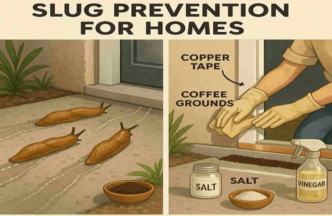 How Do You Stop Slugs Coming in the House
