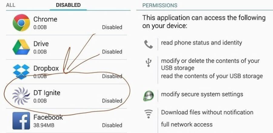 App Downloaded from Mobile Services Manager