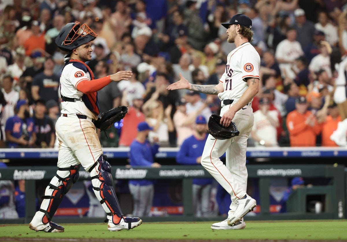 Houston Astros vs Mets Match Player Stats