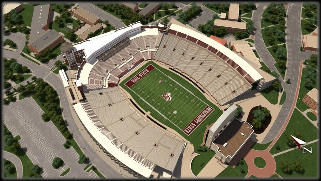 Davis Wade Stadium Seating