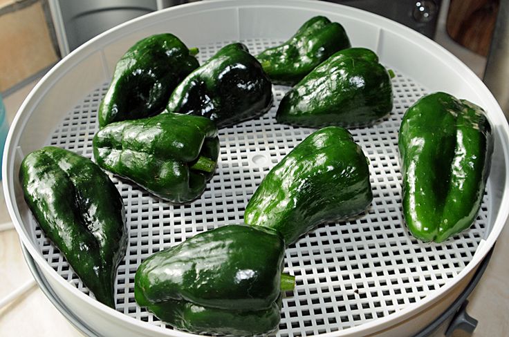 How to Dry Poblano Chiles