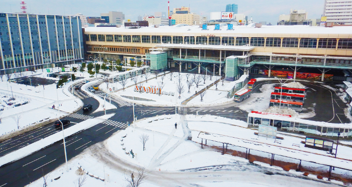新潟駅南口広場が劇変！歩行空間の進化と知られざる利便性の全貌