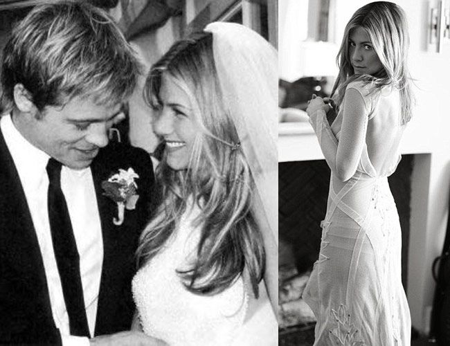 Jennifer Aniston Wedding with Brad Pitt