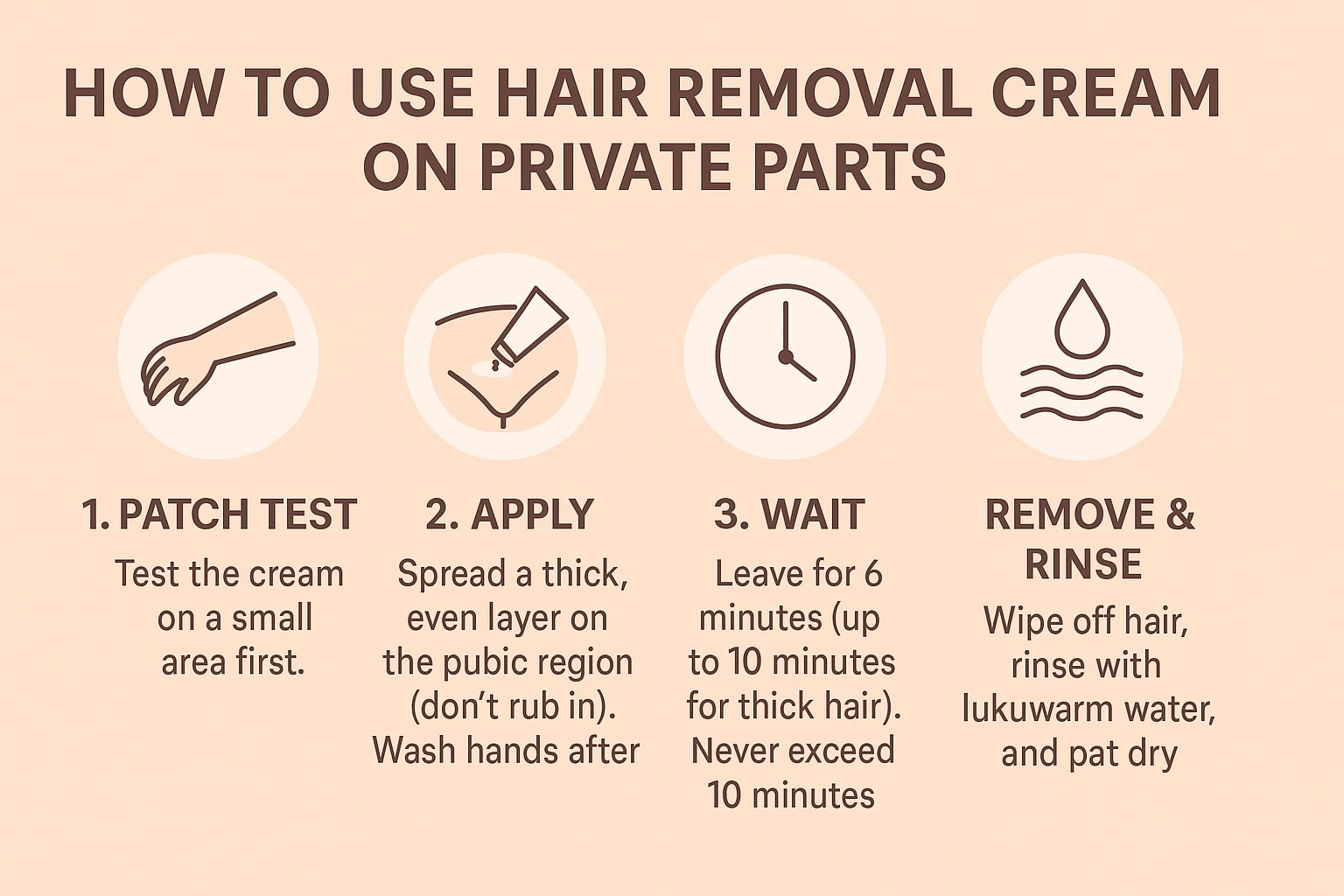 Can I Use Hair Removal Cream on My Private Area