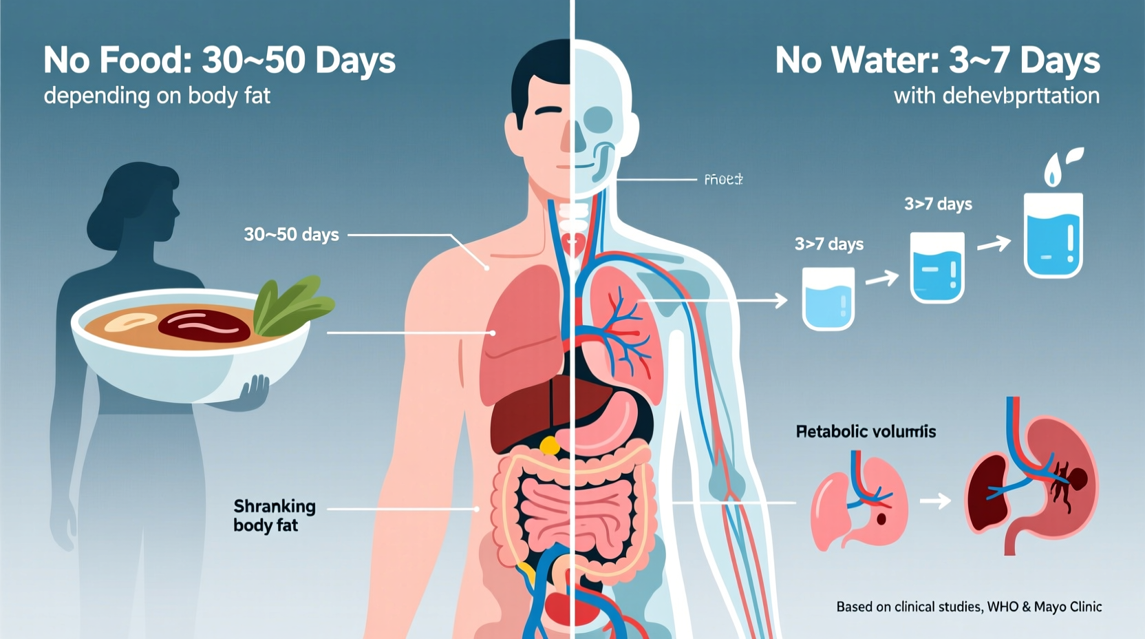 How Long Can People Survive Without Food