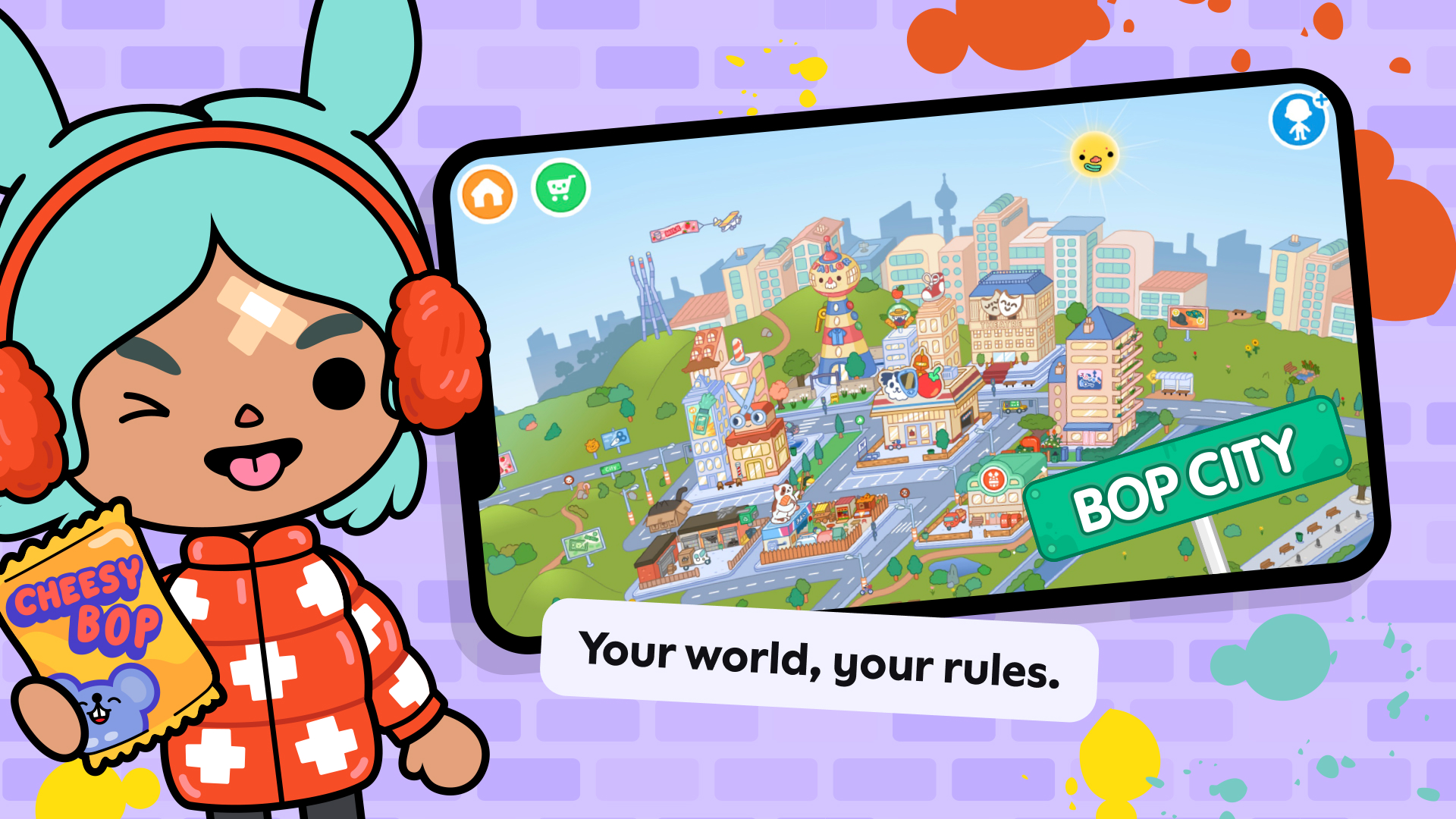 Toca Boca Mod Apk Unlocked All Furniture Hello Kitty