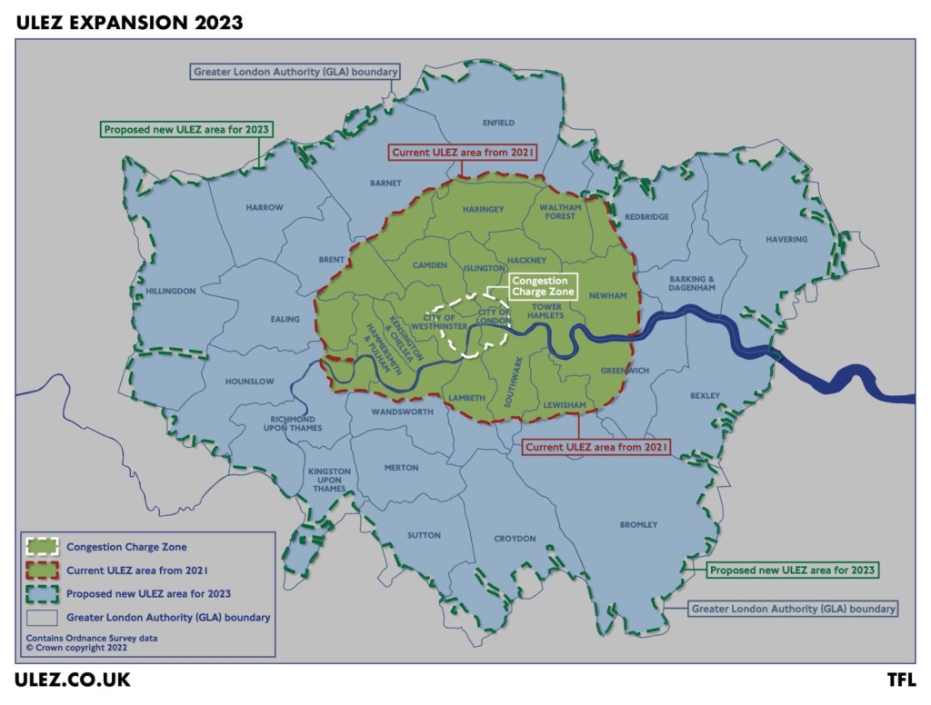 Ulez Rules Expansion London August 2026