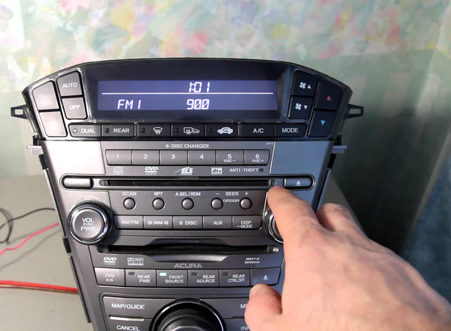 2010 Acura Mdx Radio Code