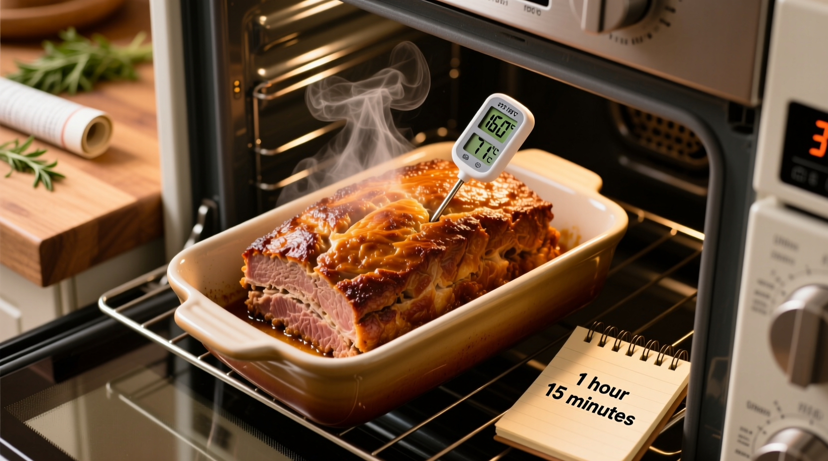 Meatloaf Oven Temp Time
