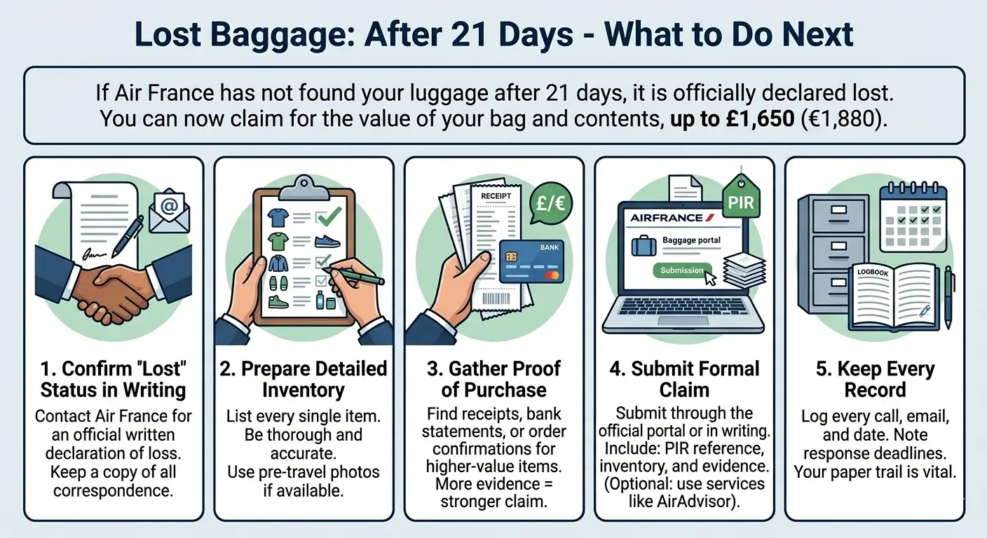 Air France Lost Bag Policy