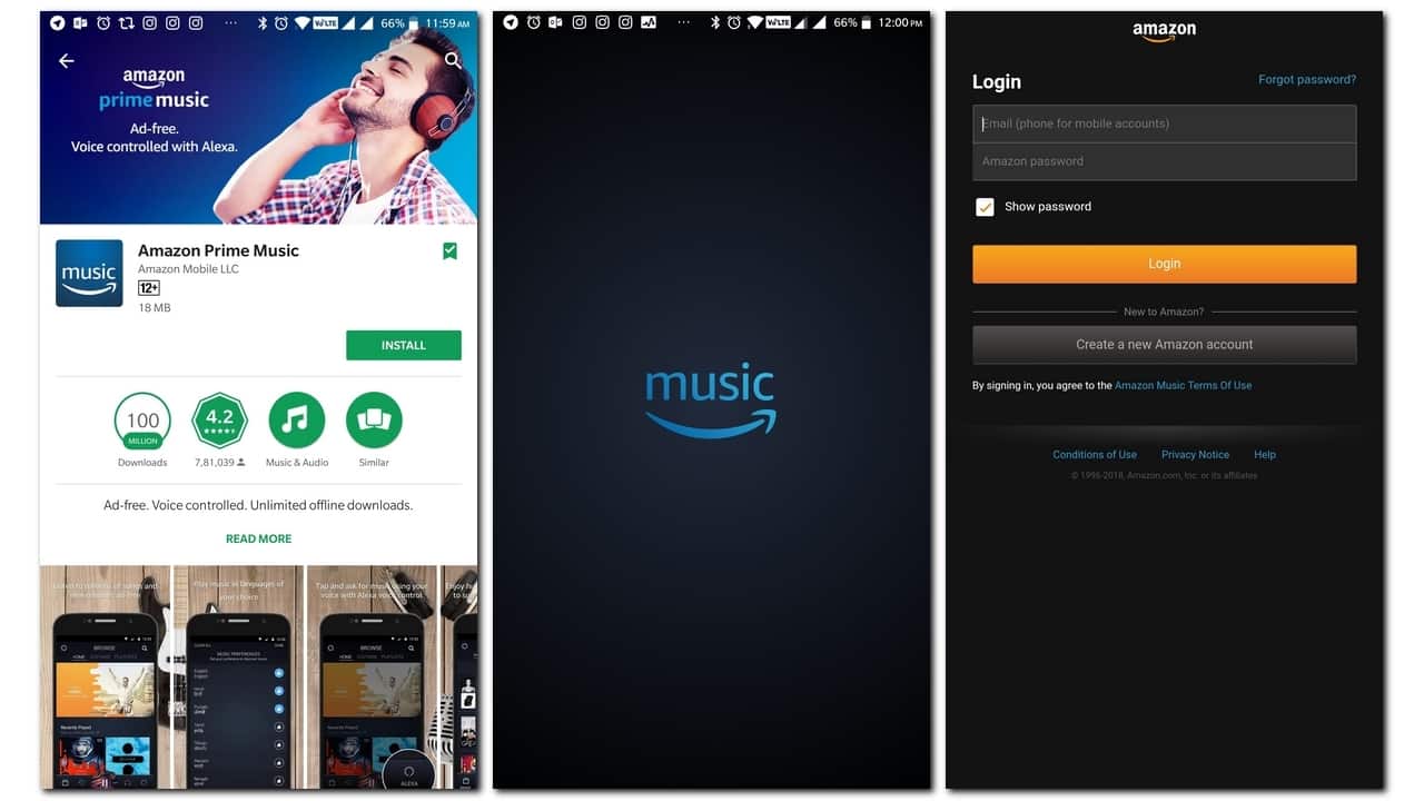 Amazon Music App for Android Free Download