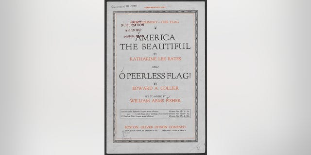 Katharine Lee Bates America the Beautiful