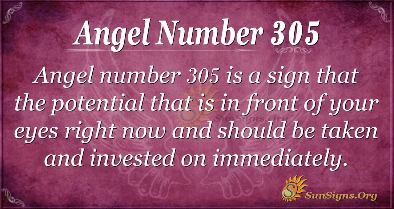 What Does 305 Mean
