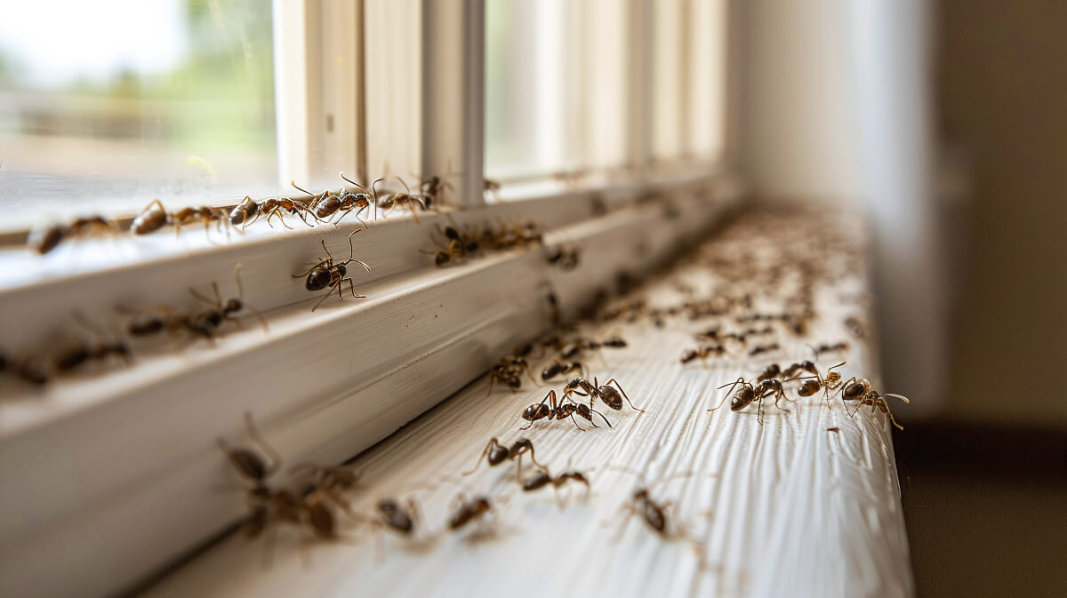 What Causes Ants in the House
