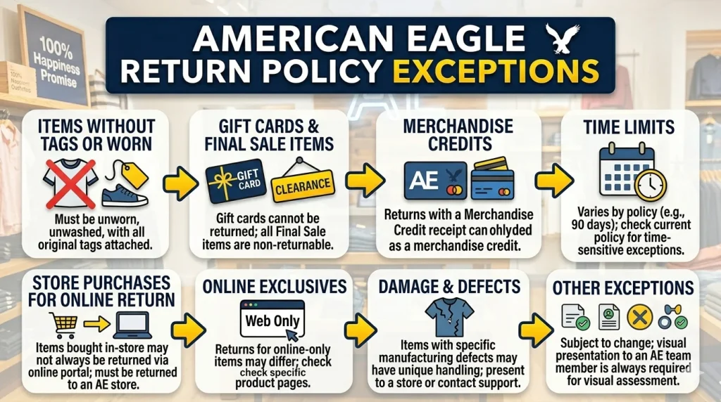 American Eagle Return Policy: the Rule Most Shoppers Miss