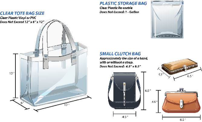 El Paso Sun Bowl Bag Policy