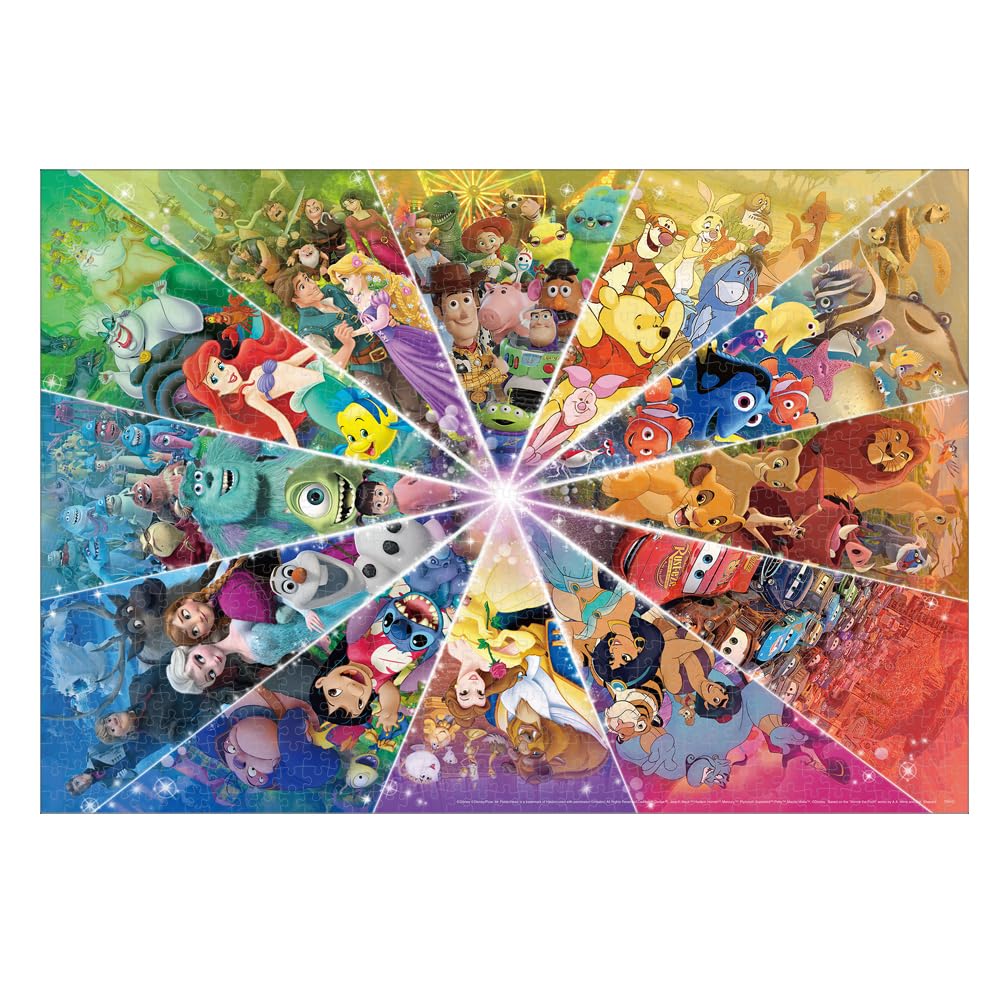 ディズニー1000ピースパズル徹底解説！難易度・所要時間と人気作