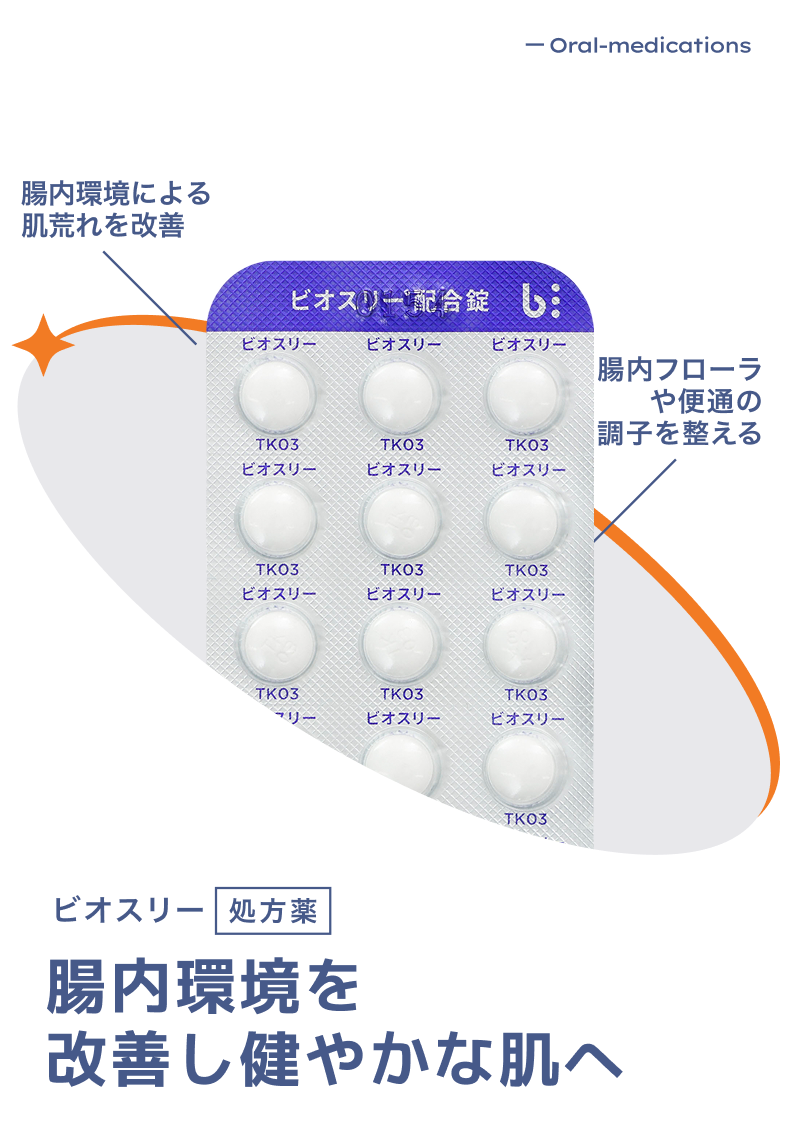 ビオスリー配合錠の効果とは？処方薬との違いや太る噂の真相を徹底検証