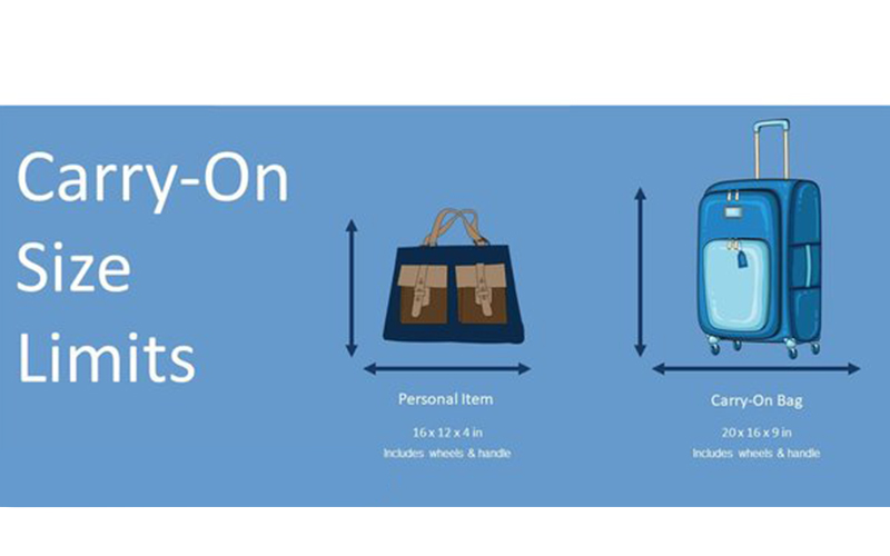 Personal Bag and Carry On