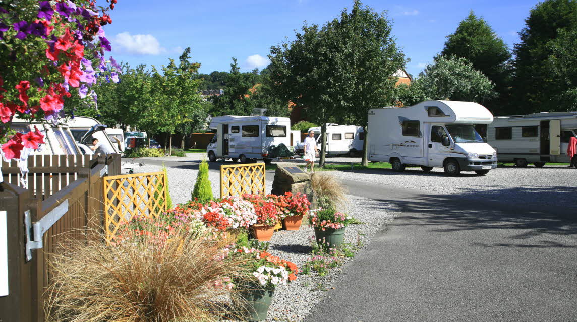 Baltic Wharf Caravan and Motorhome Club Campsite