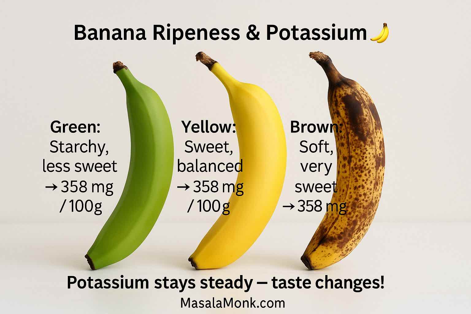 When Does a Banana Have the Most Potassium