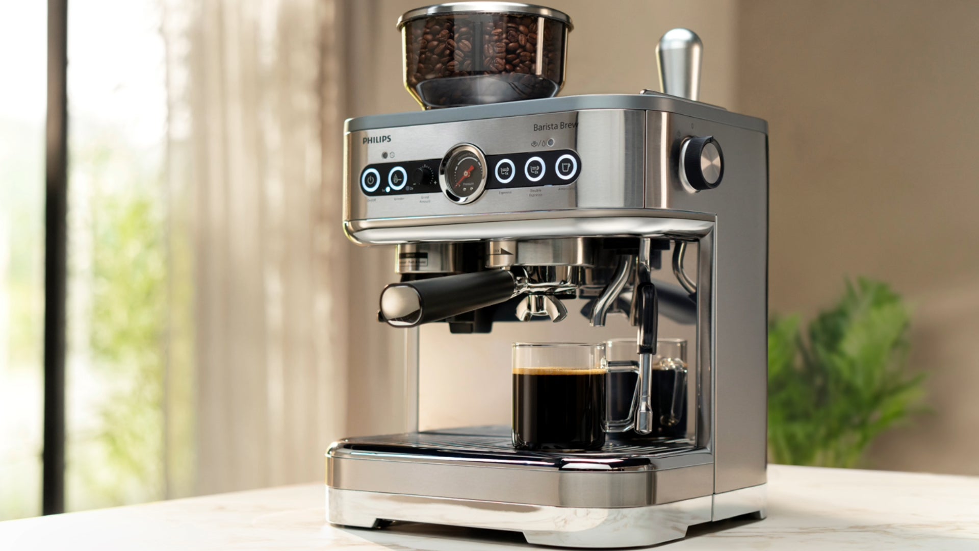 Philips Barista Brew Semi-Automatic Espresso Machine