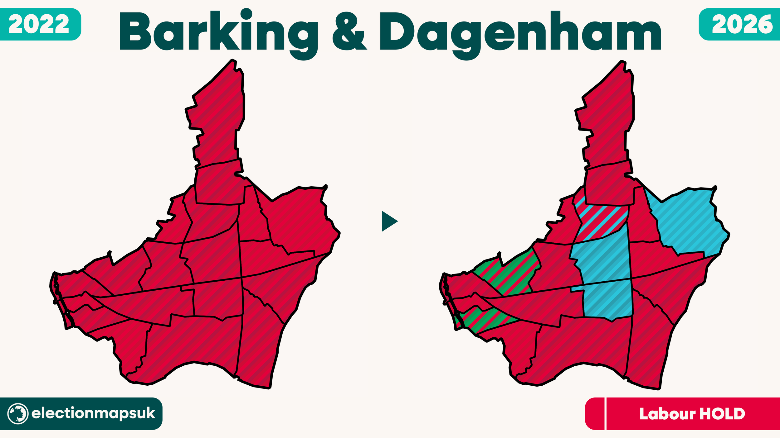 Election Results Barking and Dagenham 2026