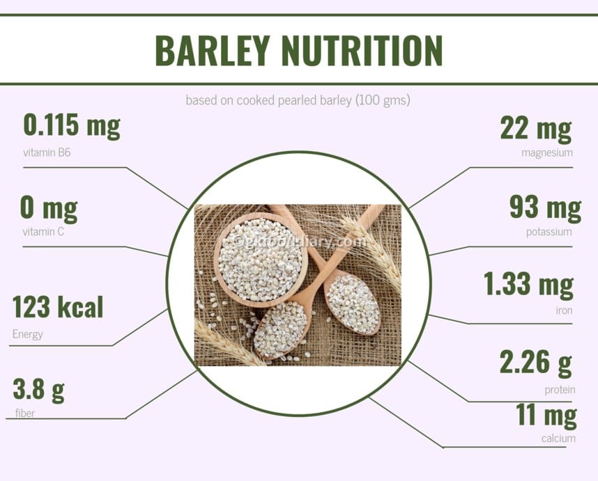 Pearled Barley Health Benefits